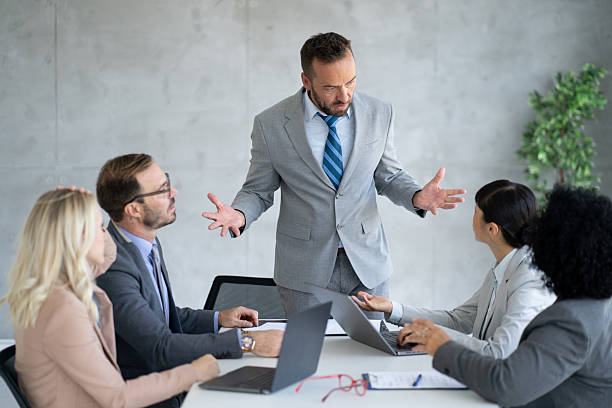 istock Effective teamwork showcased in a collaborative meeting 2224965937