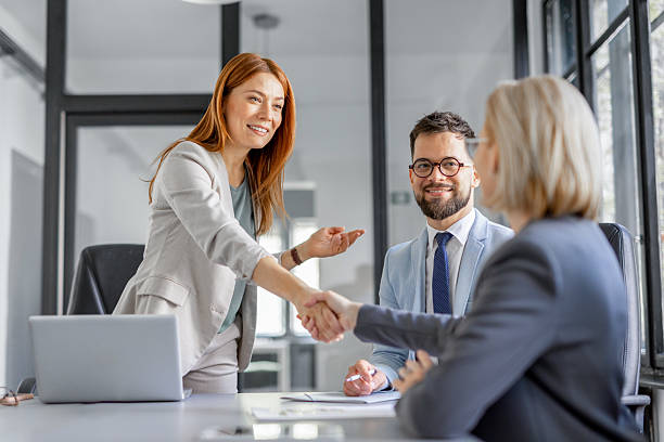 istock Business Team Meeting with Positive Collaboration Atmosphere 2224966071