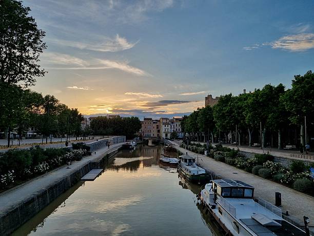 istock Sunset in French countryside. 2224971596