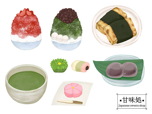 istock Illustration of a sweet shop menu drawn with colored pencils 2224989336