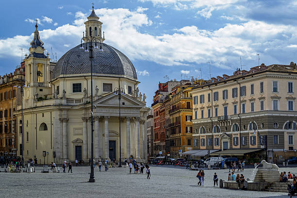 istock Piazza del Popolo in Rome 2224999408