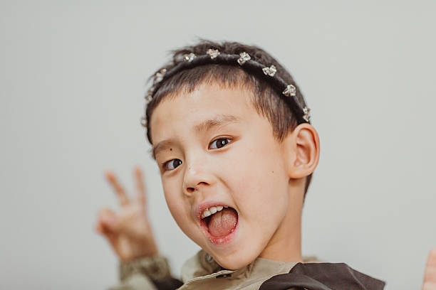 Asian, Child, Boys, Childhood, Portrait