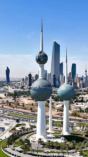 istock Kuwait Towers and Skyline Aerial View 2225005533
