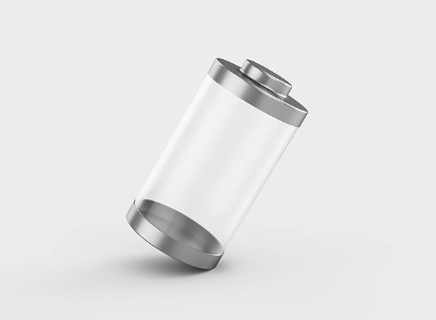 istock 3d Abstract Transparent Empty Glass Battery With Metal Caps On White Background 3d Illustration 2225007643