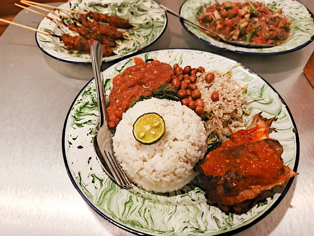 istock Authentic indonesian cuisine showcasing a tantalizing array of traditional dishes and vibrant 2225008742