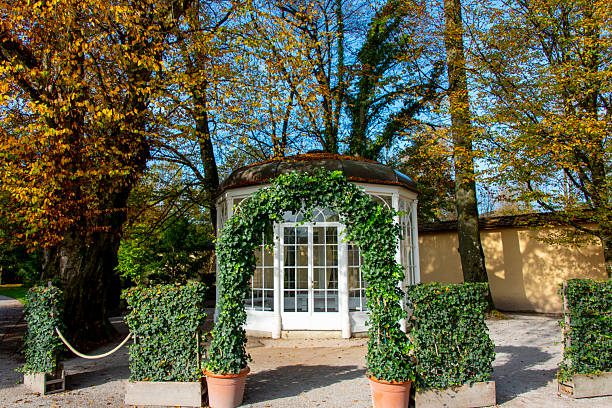 istock Gazebo in Hellbrunn Garden 2225011506