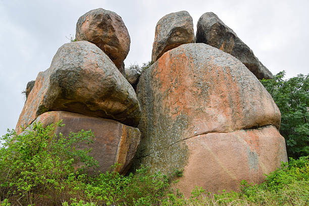 istock Natural balancing rocks in Epworth, Zimbabwe 2225019330