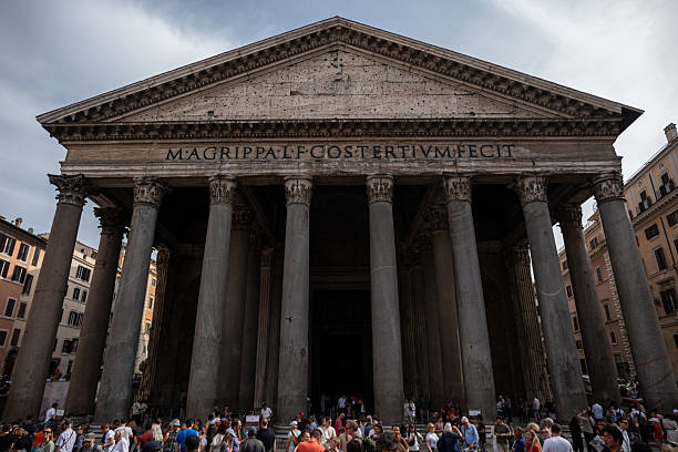 istock Tourists Crowd at the Pantheon in Rome 2225019440