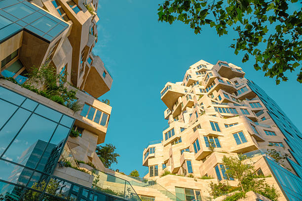 istock looking up the Valley residence building tower 2225030107