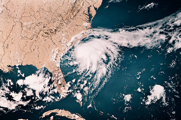 istock Tropical Storm Chantal 2025 Cloud Map Atlantic Ocean 3D Render Neutral 2225052791