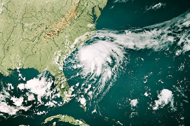istock Tropical Storm Chantal 2025 Cloud Map Atlantic Ocean 3D Render Color 2225052889