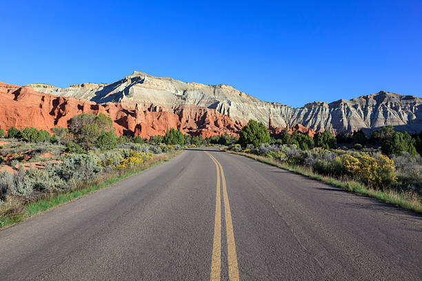 istock Kodachrome State Park Road in Kodachrome Basin State Park, UT 2225053264