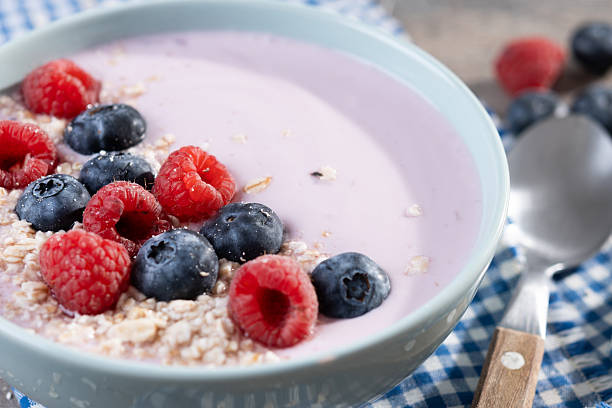 istock Healthy smoothie bowl with berries 2225053630