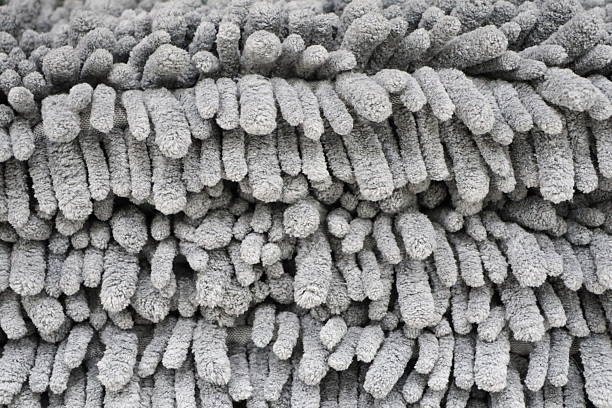 This is a detailed abstract texture that beautifully resembles soft gray spikes, ideal for modern design projects