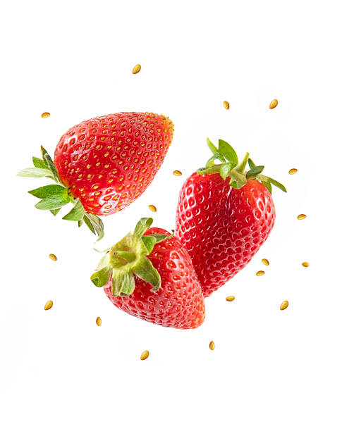 istock Fresh Strawberries in Air 2225062148