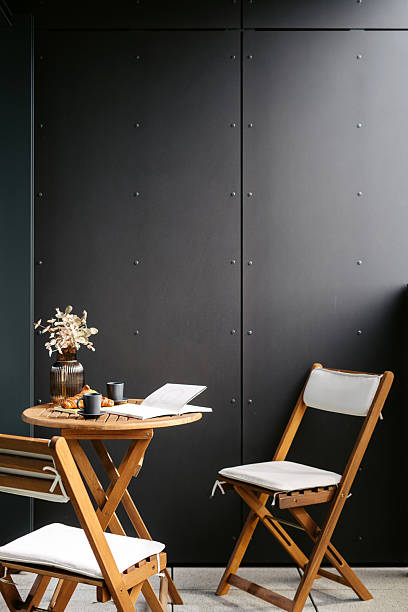 istock Cozy balcony in a modern loft apartment designed for relaxation and leisure 2225069164