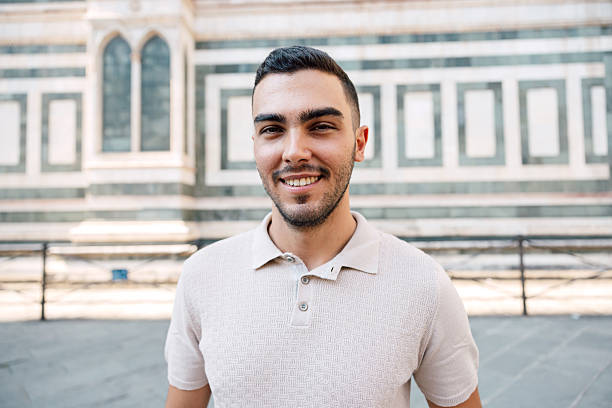 istock Friendly man smiling in outdoor setting 2225075617