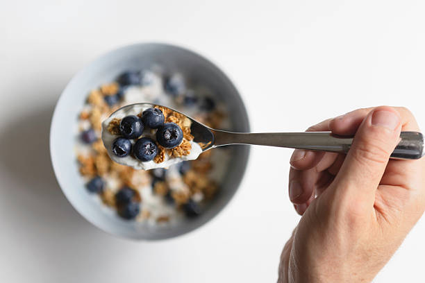 istock Quark with granola and blueberries 2225085336