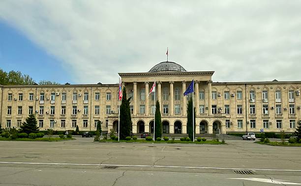 istock Georgia - Gori - Gori municipality administration building in Stalin Square 2225087087
