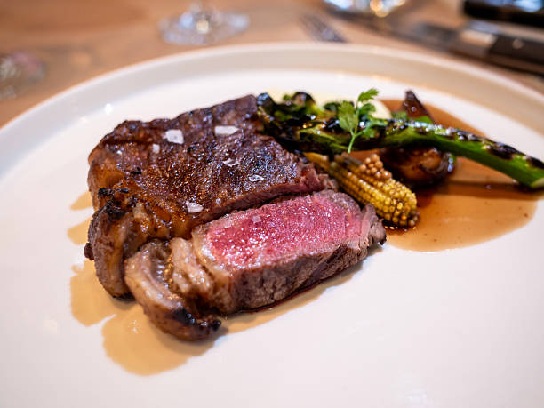 istock Savor the Sear: Medium-Rare Steak with Roasted Vegetables 2225087094