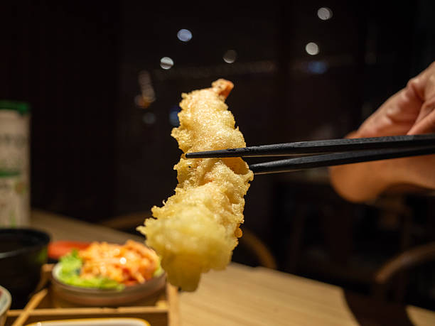 istock Golden Crisp: Shrimp Tempura in Focus 2225087124
