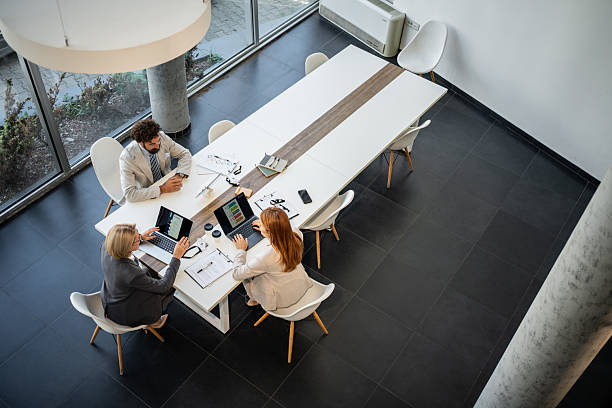 istock Business team working together on project in modern office 2225094778