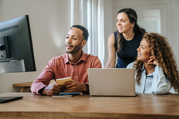 istock Business colleagues working on laptop 2225095082