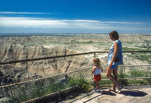 istock Badlands NP - At the Overlook - 1981 2225096747