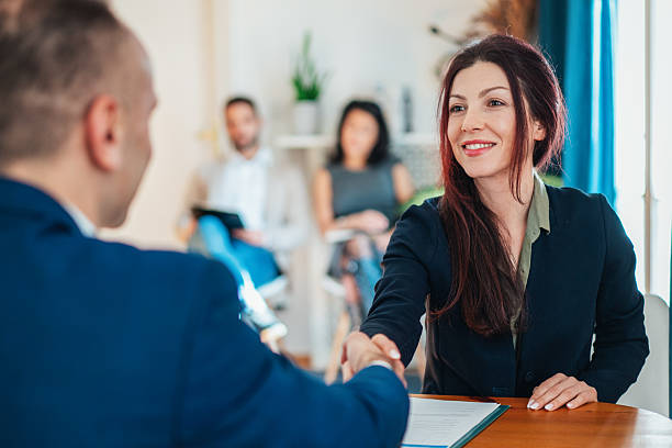 istock Successful business agreement sealed with a handshake in modern office 2225096839