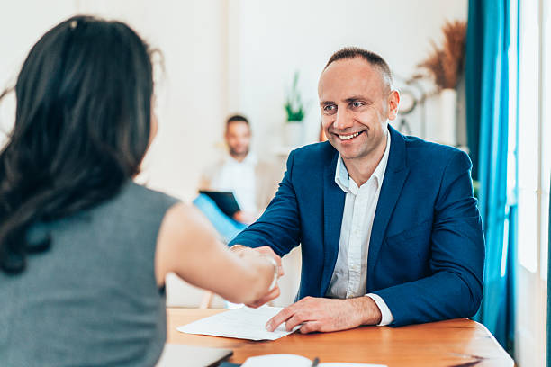 istock Successful business agreement sealed with a handshake in modern office 2225096854