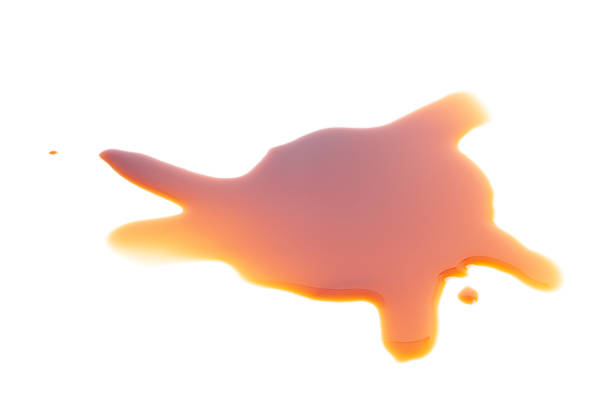 istock splashes of soy sauce isolated on white, top view 2225106612
