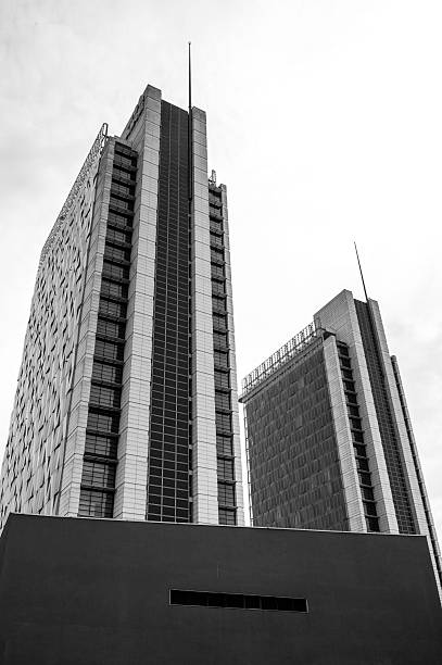istock Modern design of skyscrapers in Milan 2225109129