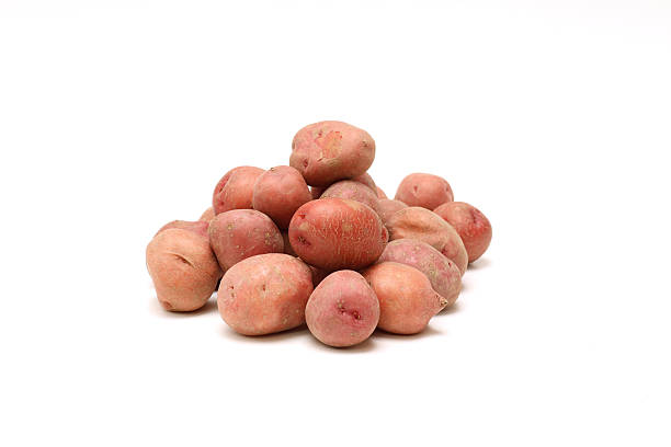 istock Red potatoes isolated on a white background. 2225116128