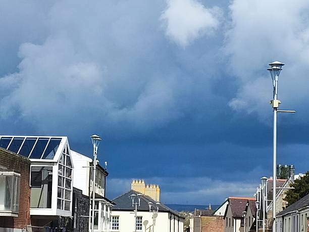 istock Dramatic clouds in the sky, South Wales UK. 2225127049