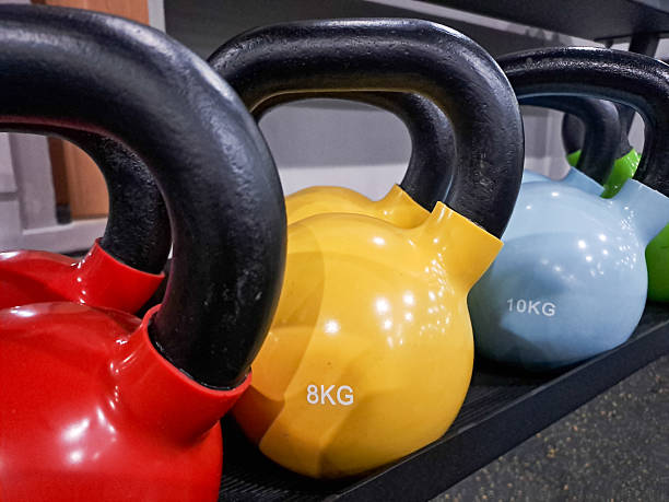 istock metal kettlebells for sports 2225128325