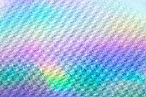 istock Holographic rainbow foil iridescent texture abstract hologram background 2225133115