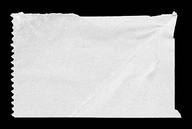 istock White ripped recycle craft paper torn edges strips isolated on black background 2225133291