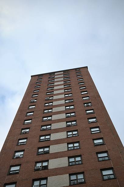 istock Building in the Projects on a Bleak Day (New York, New York, USA) 2225153696