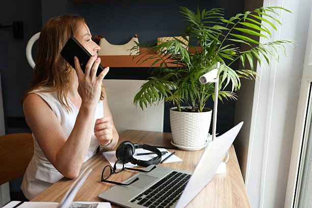 istock Woman Working at  Office Desk 2225158446
