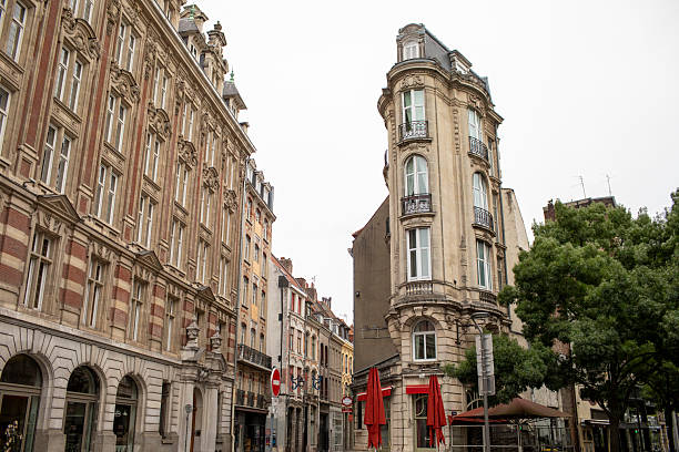 Traditional style city architecture in Lille