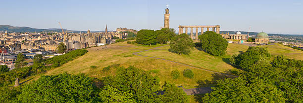 istock Calton Hill Aerial Panorama. 2225167159