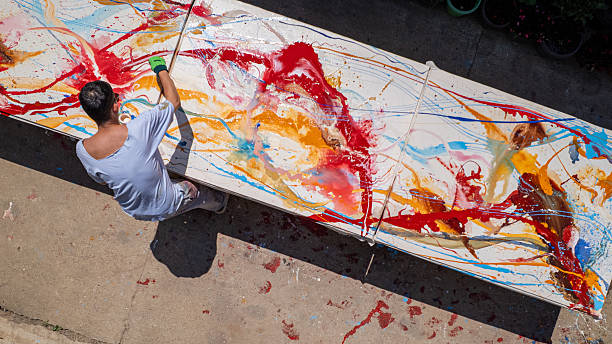 istock Big painting outdoors 2225169373