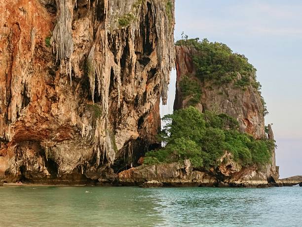 istock Majestic Limestone Cliffs in Railay Beach at Sunset 2225171610