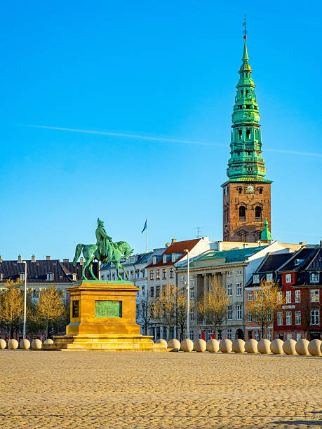 istock Christiansborg Palace Square in Copenhagen, Denmark 2225172991