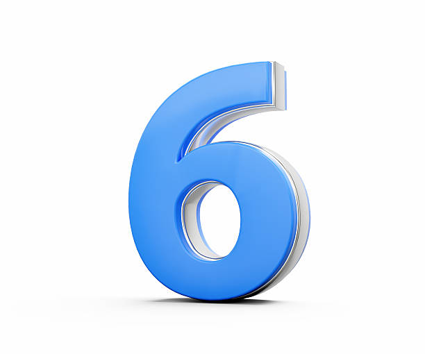 istock 3d Blue 6 Six Digit 3d Six Number Isolated On White Background 3d Illustration 2225180066