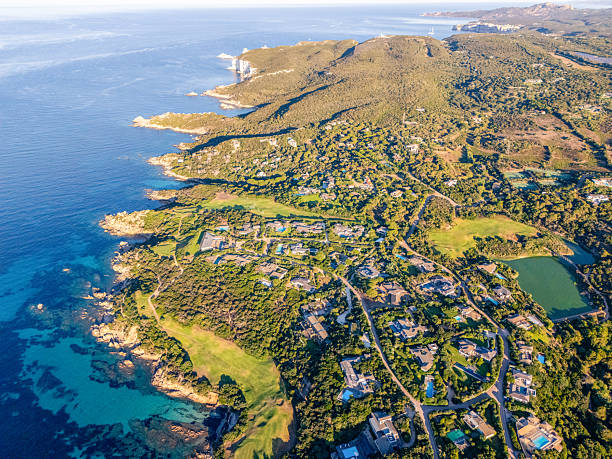 istock Coastal Residential Area with Ocean View 2225185053