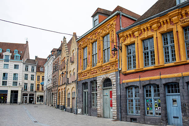 Lille's Old Town (Vieux-Lille) is a historic district with cobblestone streets, quaint shops and houses, and beautiful Flemish architecture