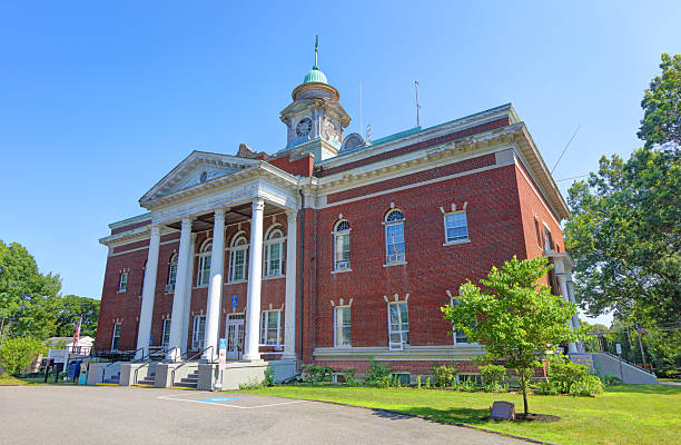 istock Hull, Massachusetts, Town Hall 2225198482