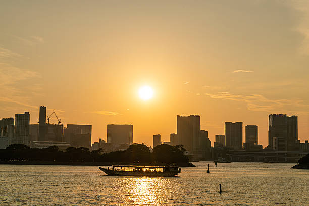 Tokyo Bay in in Tokyo, Japan