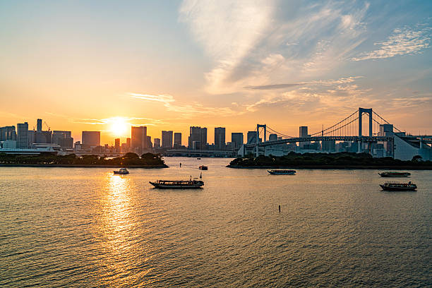 istock Tokyo Bay in in Tokyo, Japan 2225200985
